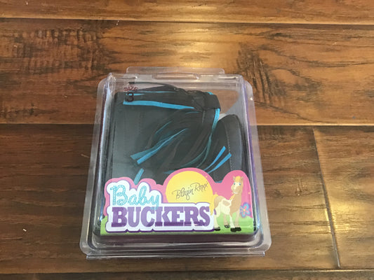 Baby Buckers Turquoise and Brown