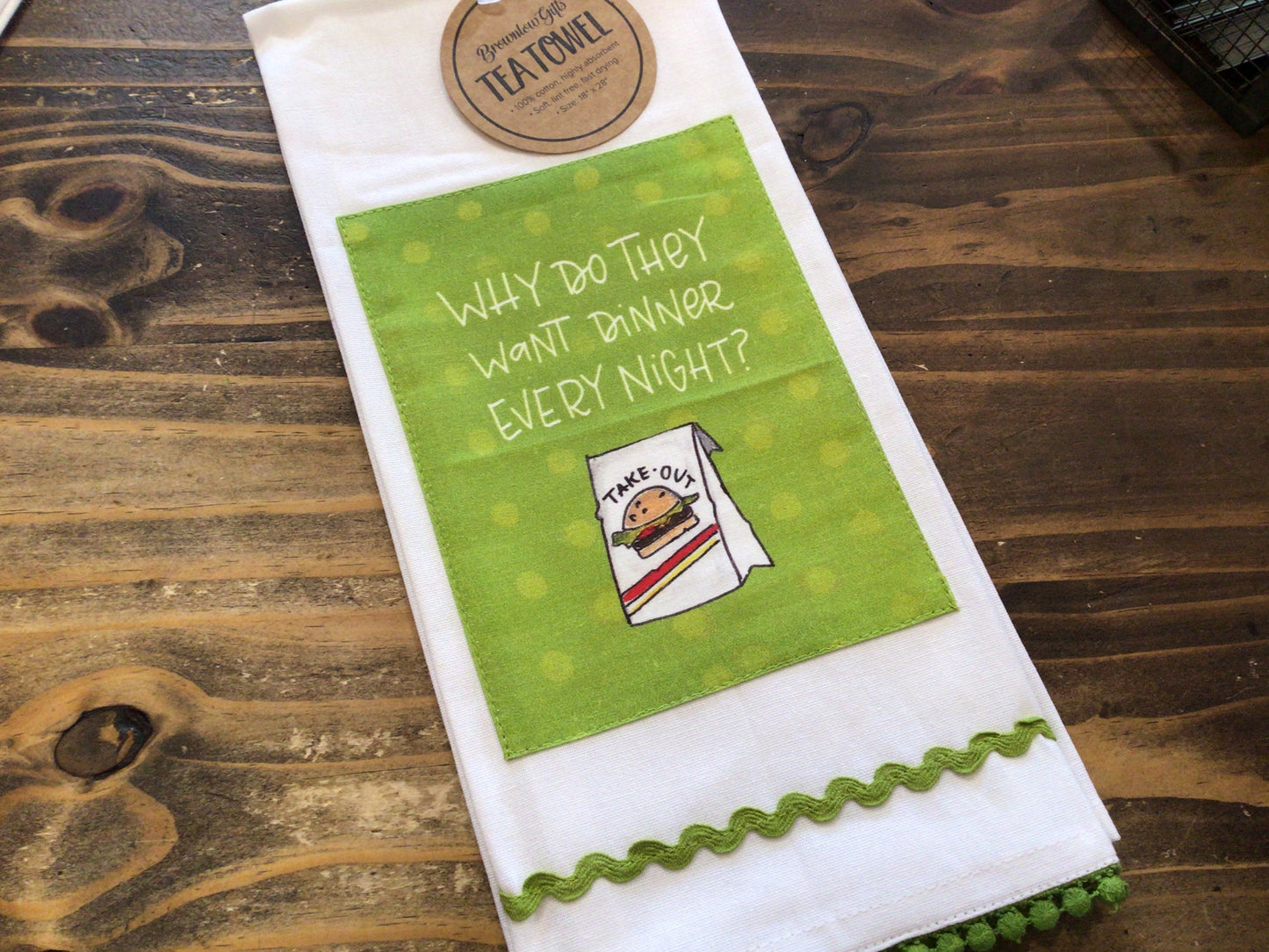Dinner Every Night Sassy Towel