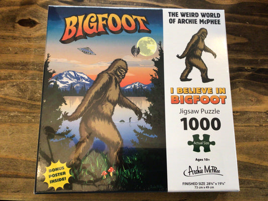 I Believe In Bigfoot Puzzle