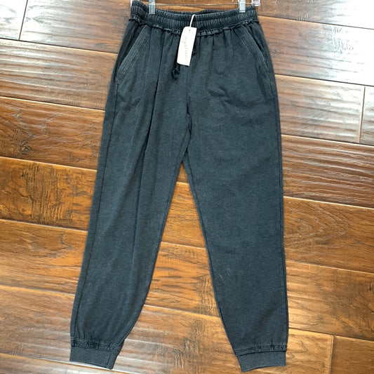 Acid Washed Relaxed Jogger Pants
