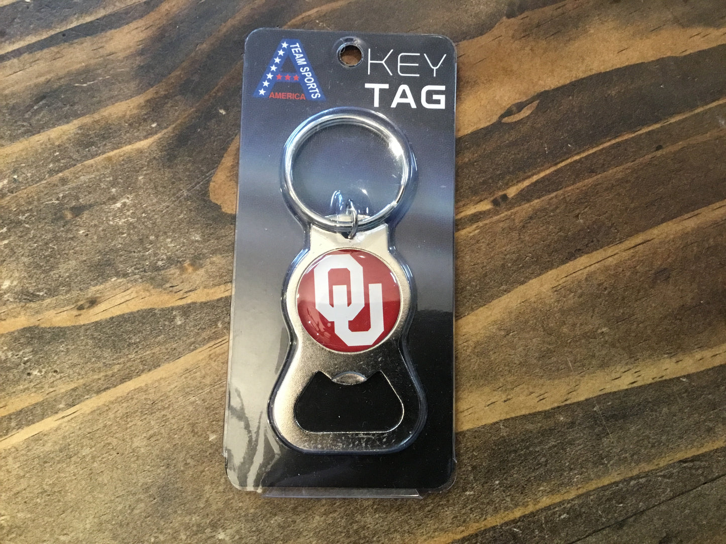 Bottle Opener Key Ring, OU