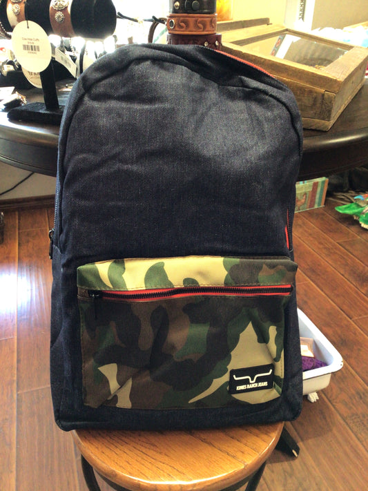 Kimes Ranch Jeans Denim Backpack