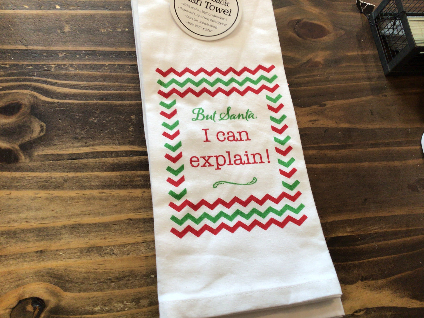 I Can Explain Tea Towel