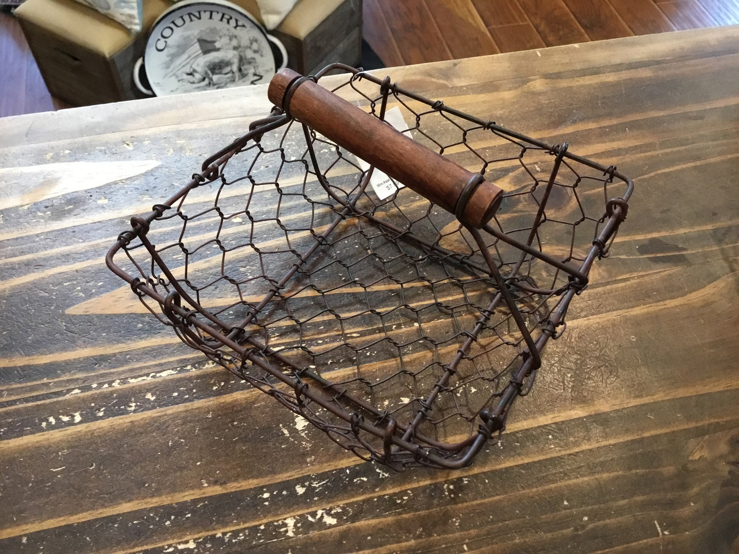 Mini Chicken Wire Baskets