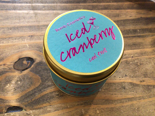 Iced Cranberry Tin Candle