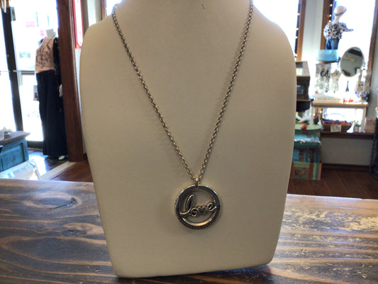 Love You Pendant Necklace