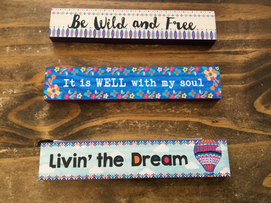 Small Inspirational Signs