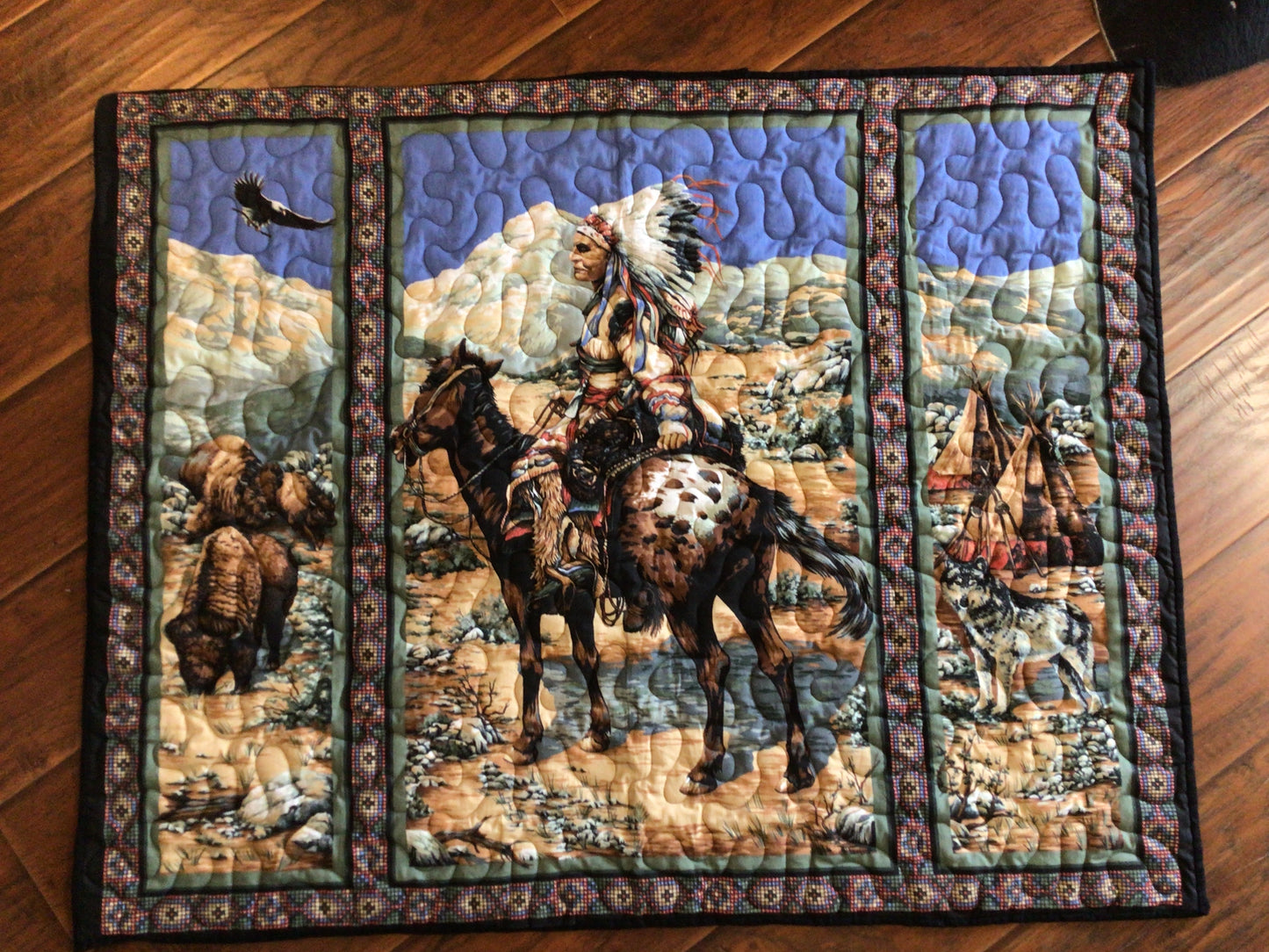 Native Quilt Wall Hang