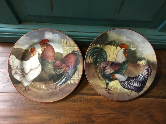 Rooster Plate