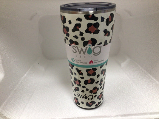Swig 32oz Tumbler Luxy Leopard