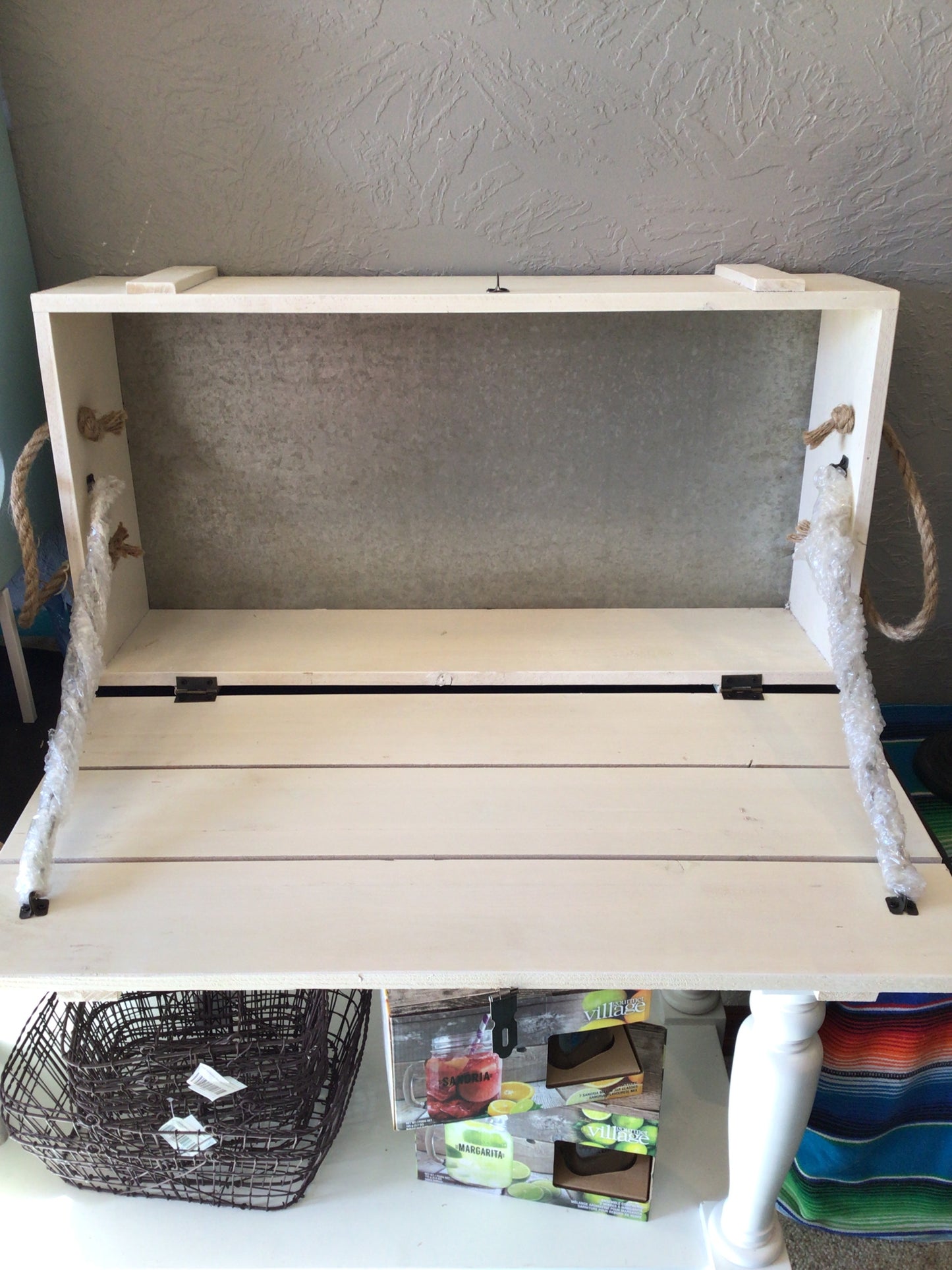 Wood Wall Hanging Desk