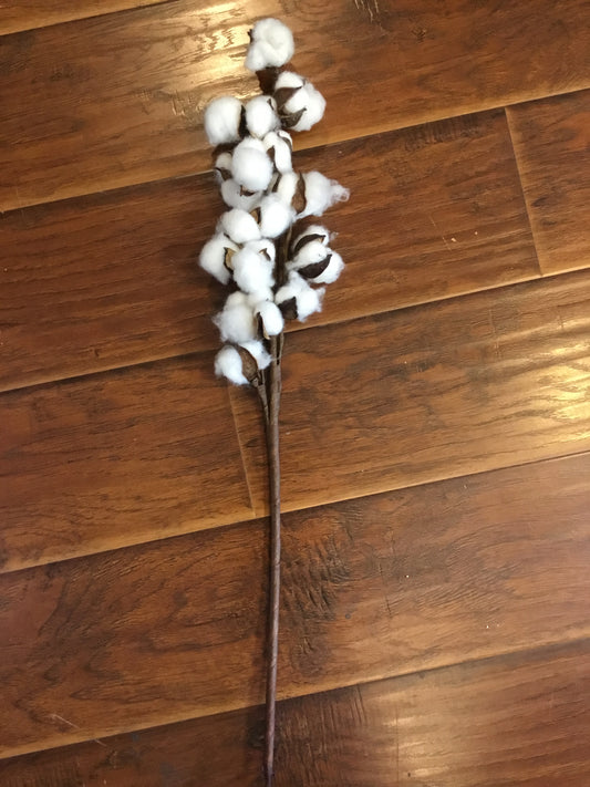 26” Decorative Cotton Stem