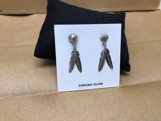SS Feather Dangle ER
