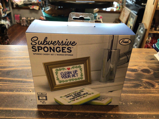 Subversive Sponges w/ Holder
