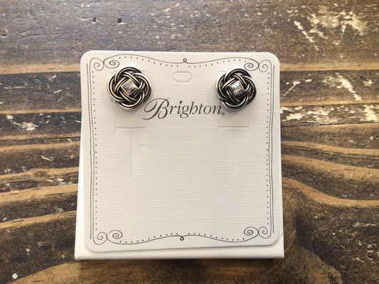 Interlock Shine Post Earring
