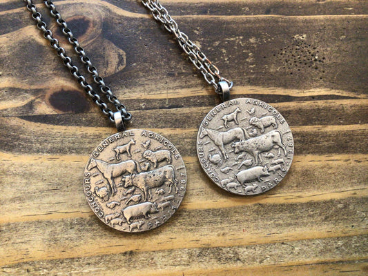 SS Agriculture Pendant & Chain