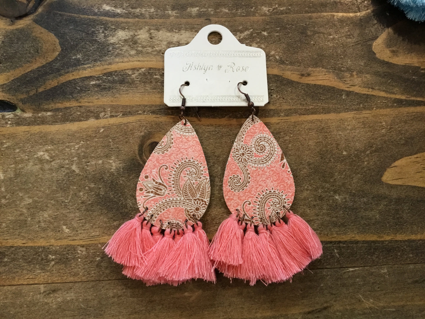 Ashlyn Rose Pretty in Paisley Asstd Earrings