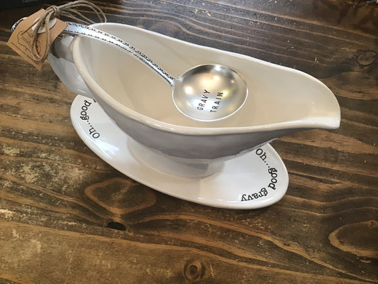 Oh Good Gravy Boat Set
