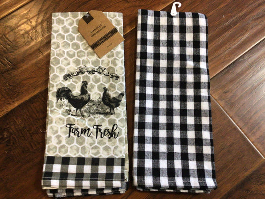 Farm Fresh 2 Pack Tea Towel