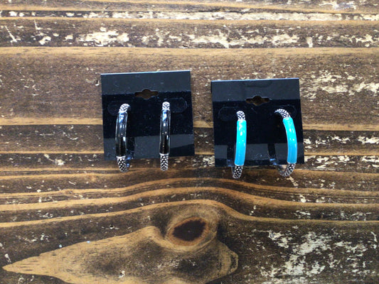 Open Stone Hoops