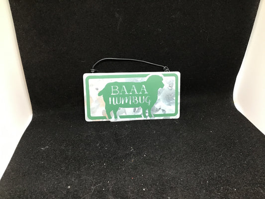 Metal Sign Small Ornaments